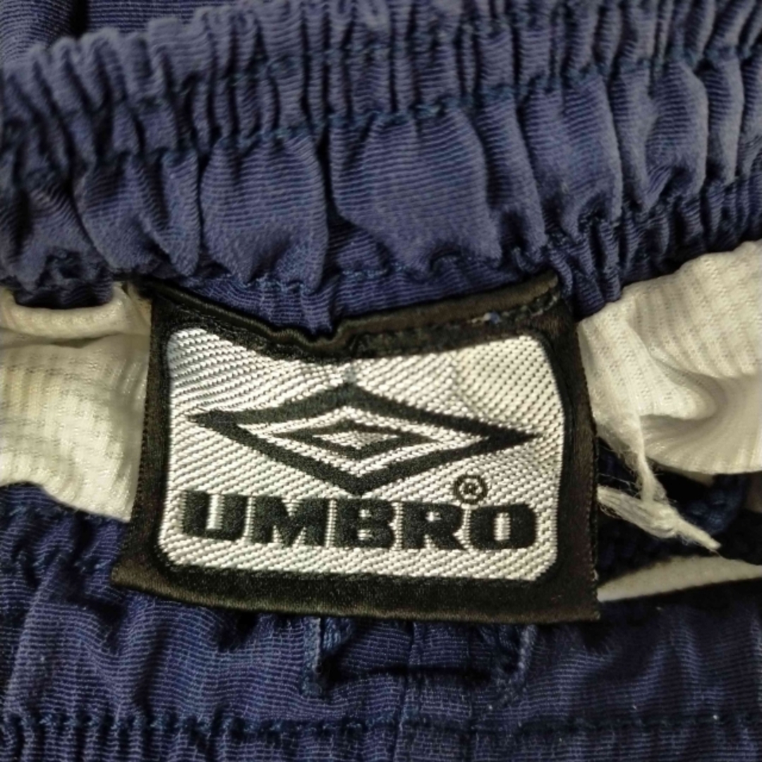 UMBRO - UMBRO(アンブロ) デサント製 ロゴ刺繍 ナイロンショーツ