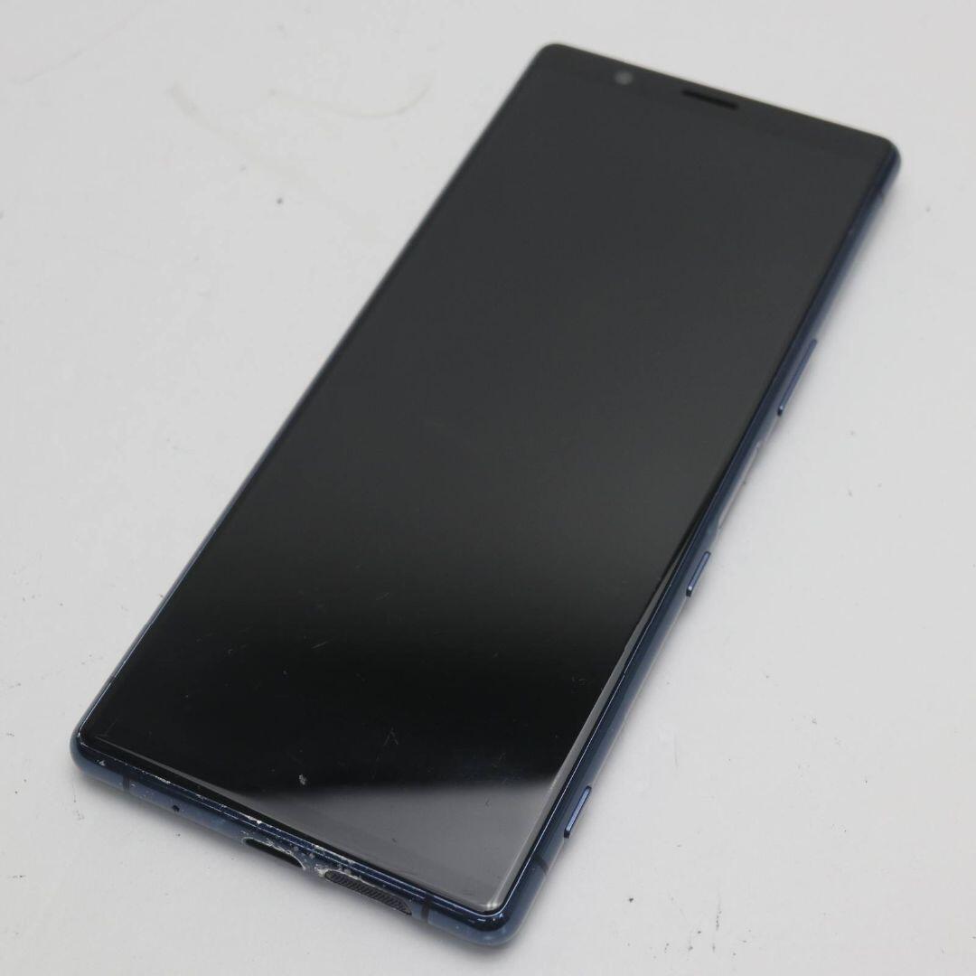 SONY(ソニー)の良品中古 901SO ブルー   M777 スマホ/家電/カメラのスマートフォン/携帯電話(スマートフォン本体)の商品写真