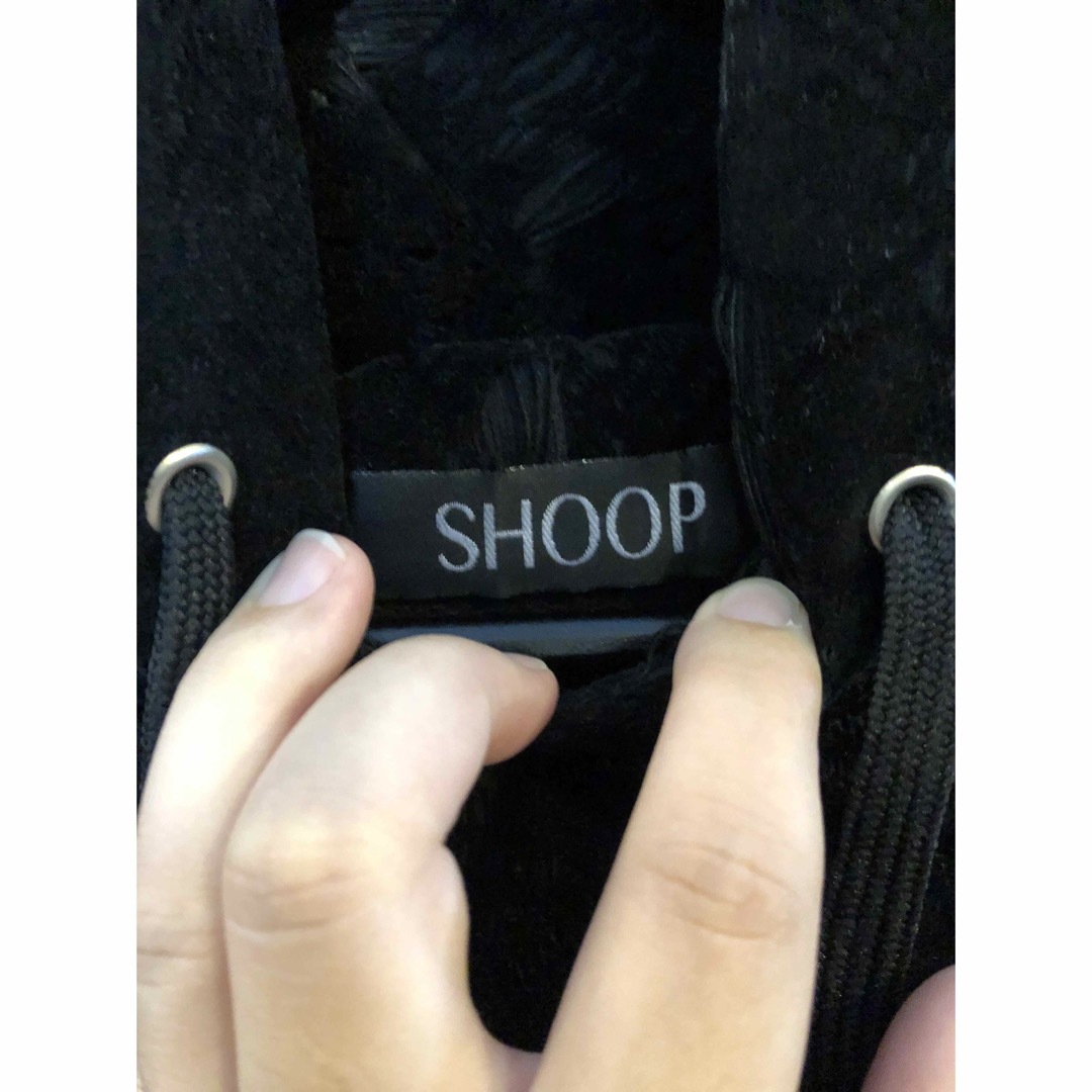 SHOOP(シュープ)のシュープ　SHOOP パーカー　ブラック　BLACK 黒  メンズのトップス(パーカー)の商品写真