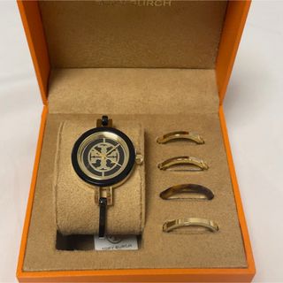 Tory Burch - 即決！トリーバーチ 時計 ゴールドブラック 新品 TBW4049