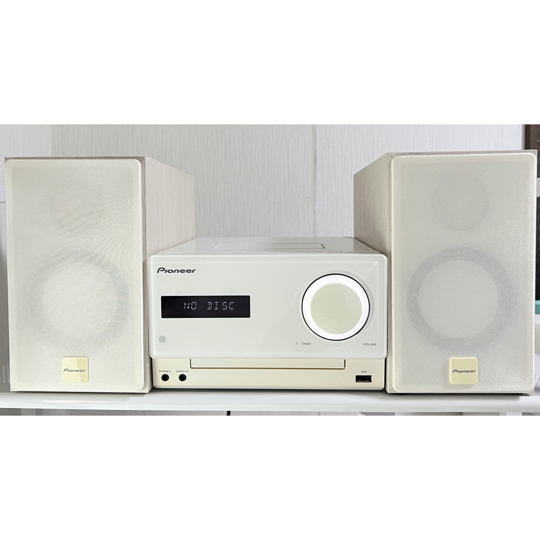 Pioneer - Pioneer X-CM31-W CDミニコンポーネントシステム ホワイトの ...