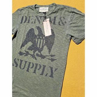 デニムアンドサプライラルフローレン(Denim & Supply Ralph Lauren)のラルフローレン DENIM&SUPPLY Tシャツ XS カーキ④(Tシャツ/カットソー(半袖/袖なし))