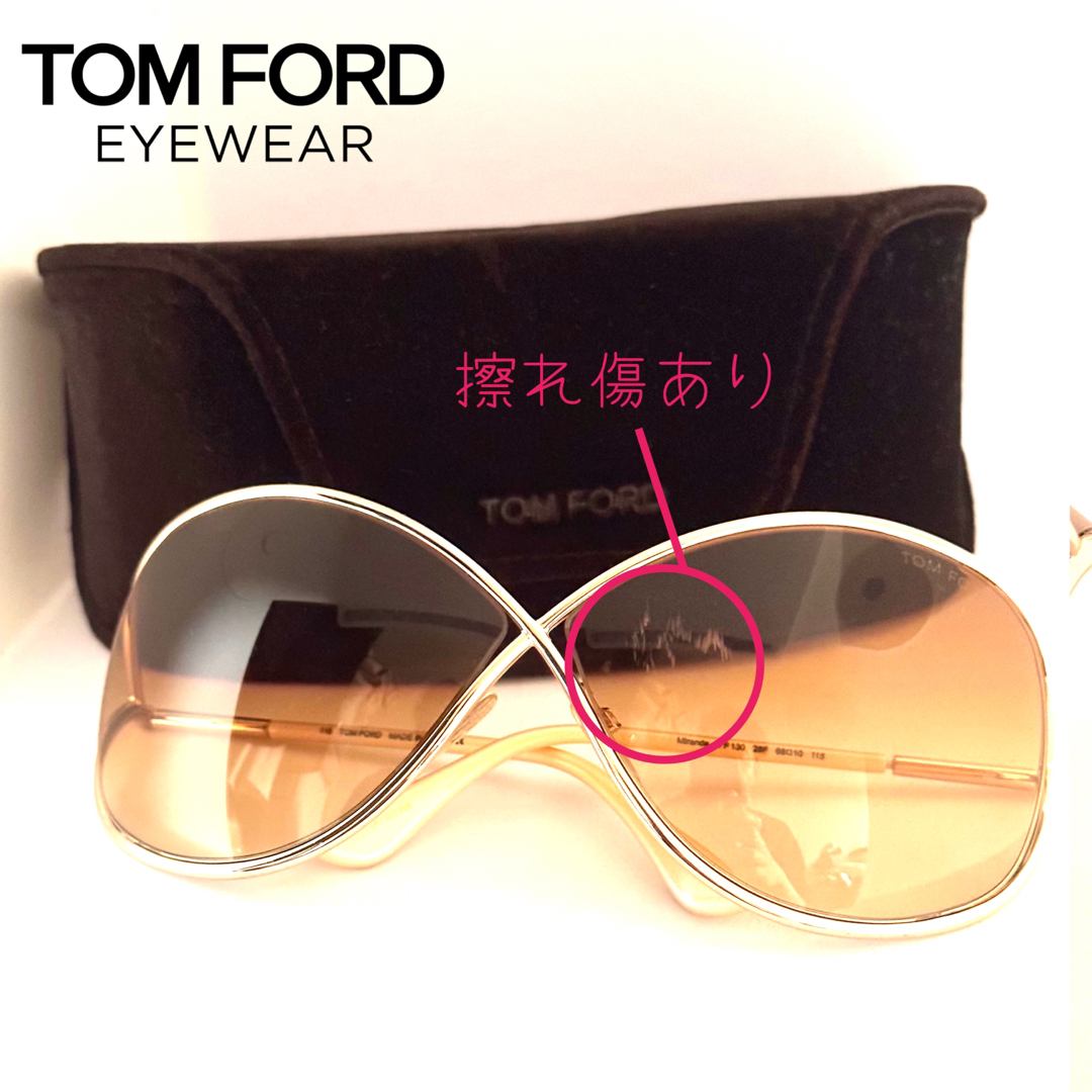 TOM FORD(トムフォード)のHyde・アンジー愛用🕶️トムフォード サングラス🕶️ミランダ レディースのファッション小物(サングラス/メガネ)の商品写真