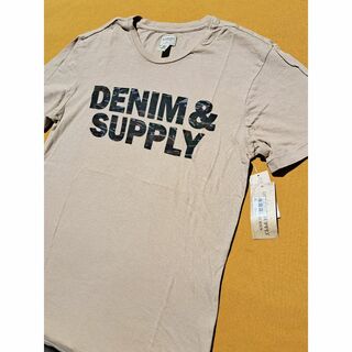 デニムアンドサプライラルフローレン(Denim & Supply Ralph Lauren)のラルフローレン DENIM&SUPPLY Tシャツ S カーキ⑤(Tシャツ/カットソー(半袖/袖なし))