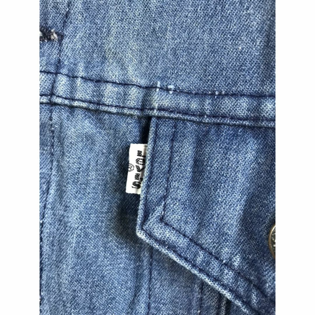 70's Levi's リーバイス トラッカージャケット　デニム Gジャン 3