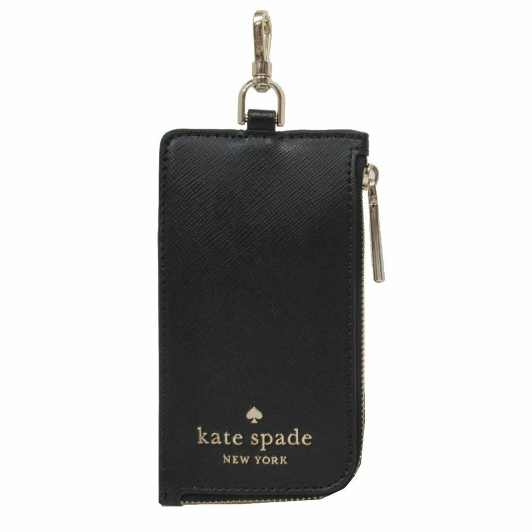 kate spade new york(ケイトスペードニューヨーク)の【新品】ケイトスペード カードケース WLR00139-001 ストラップ付 レディースのファッション小物(名刺入れ/定期入れ)の商品写真