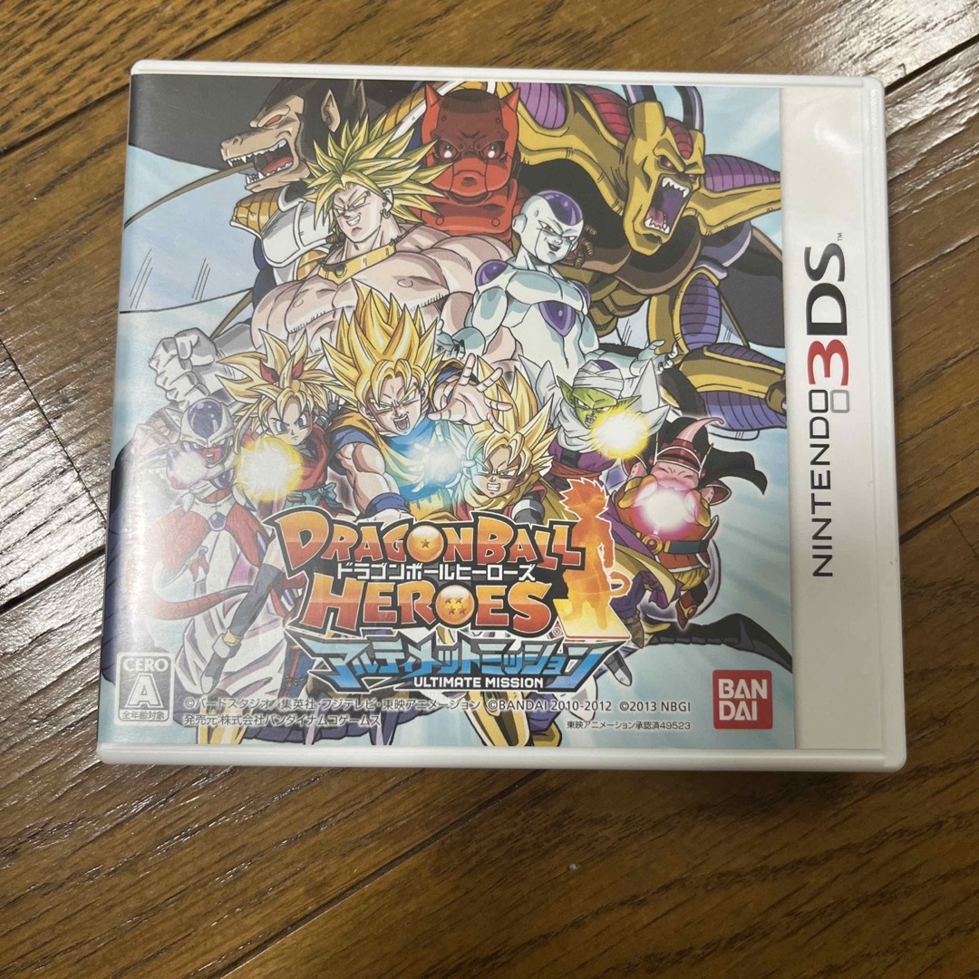 ドラゴンボールヒーローズ アルティメットミッション 3DS エンタメ/ホビーのゲームソフト/ゲーム機本体(携帯用ゲームソフト)の商品写真