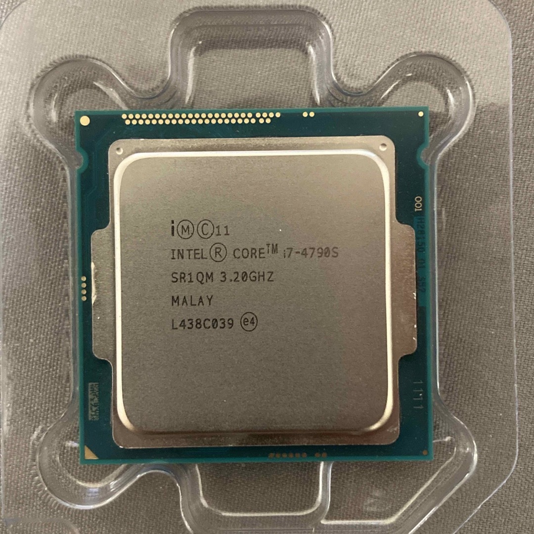 動作確認済み　インテル cpu core i7 4790S