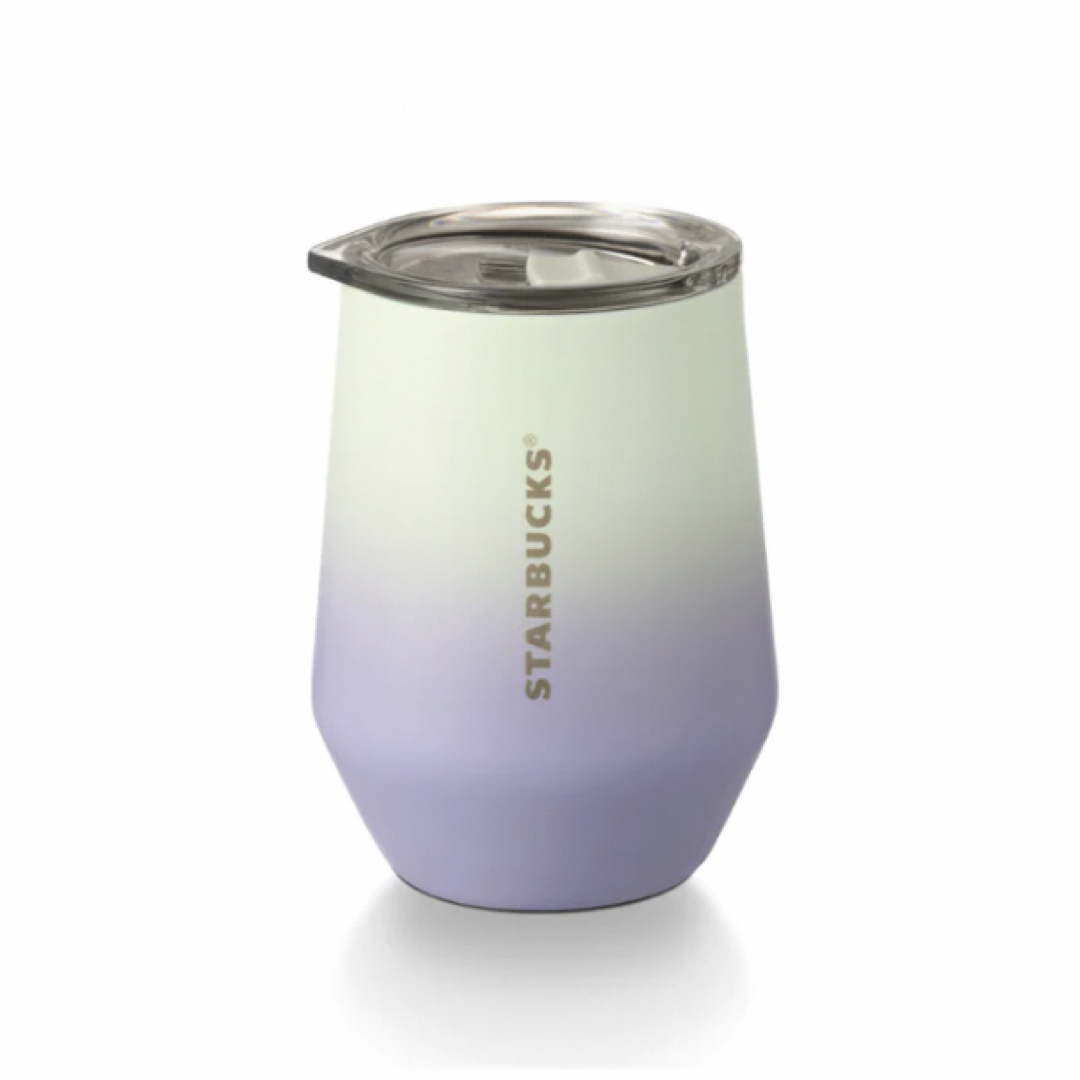 海外限定スタバ】10oz MiiRパープル&グリーンぐらーデーション