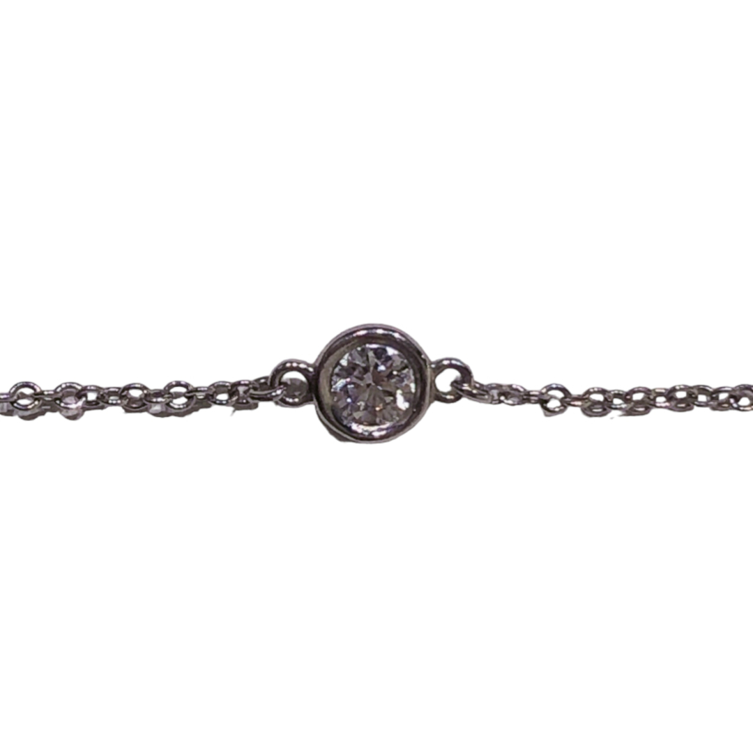 ティファニー TIFFANY&CO バイザヤードブレスレットPt950【中古】