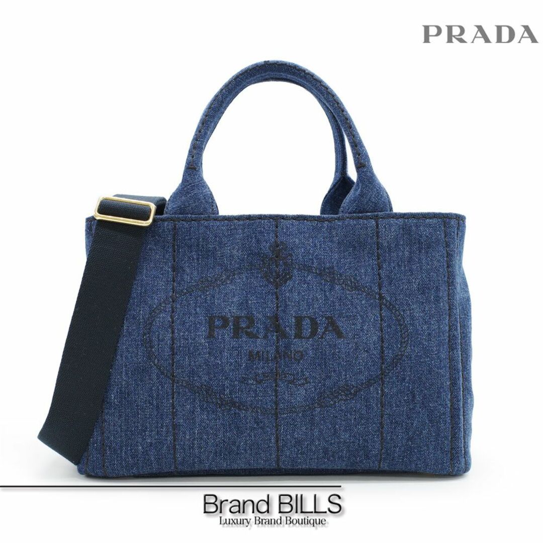 未使用品 PRADA プラダ カナパ ハンドバッグ ショルダーバッグ 2way