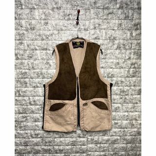 ベルスタッフ(BELSTAFF)の60s belstaff ベルスタッフ ハンティング レザー サンドベージュ(ベスト)