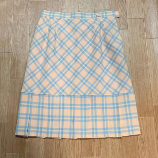 クレージュ(Courreges)の【美品】クレージュ タイトスカート チェック(ひざ丈スカート)