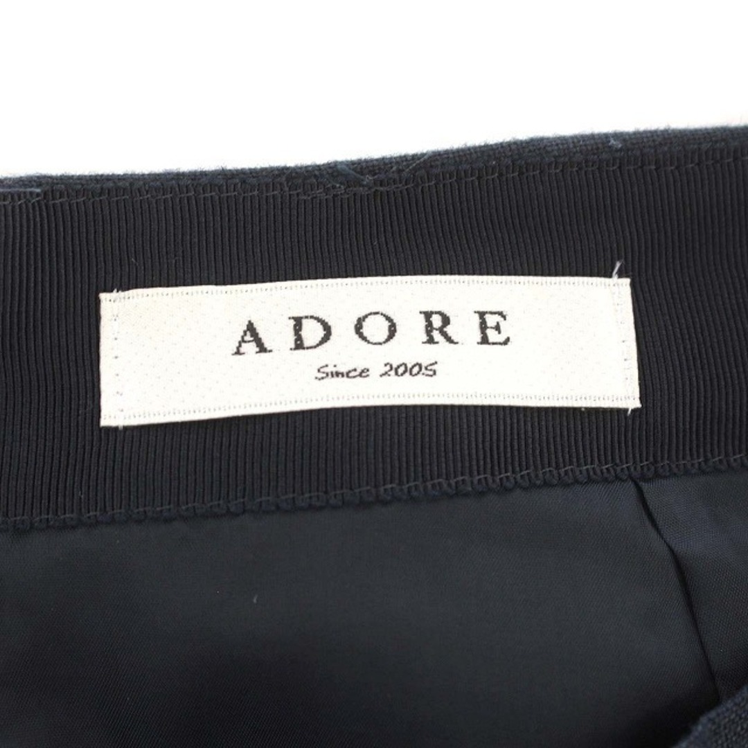 ADORE - アドーア ADORE スカート ひざ丈 刺繍 カットレース 40