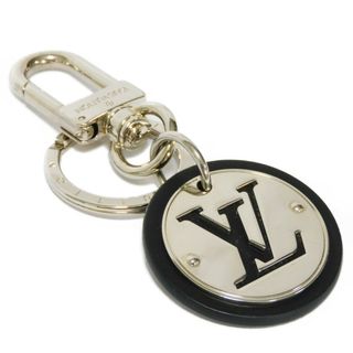 ルイヴィトン(LOUIS VUITTON)のLOUIS VUITTON ルイ・ヴィトン LV カット サークル LVシグネチャー LVサークル ブラック 旧型 バッグチャーム LVロゴ ノワール キーホルダー M67362(キーホルダー)