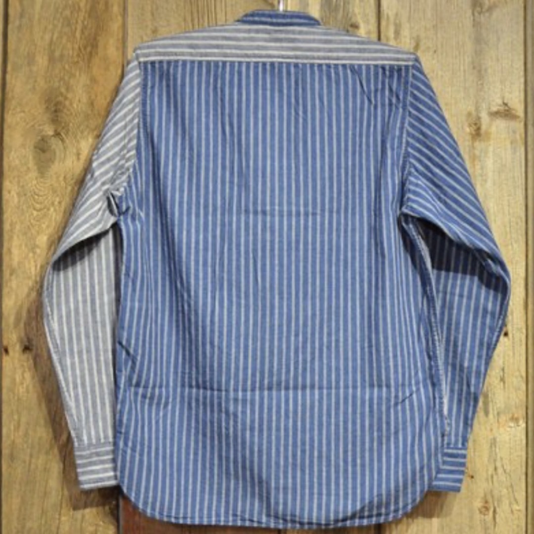 NIGEL CABOURN TUNIC SHIRT 50 クレイジーストライプ - シャツ