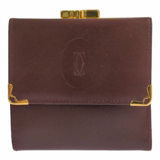 Cartier - カルティエ マストライン がま口 2つ折り 財布の通販 by