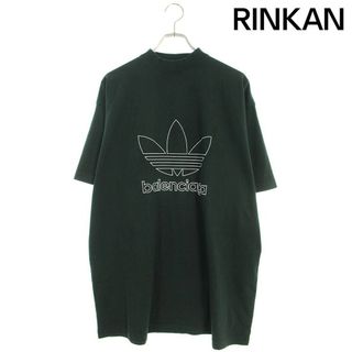 バレンシアガ(Balenciaga)のバレンシアガ ×アディダス adidas  723976 TNVN8 ロゴ刺繍Tシャツ メンズ 1(Tシャツ/カットソー(半袖/袖なし))