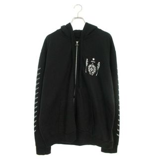 クロムハーツ(Chrome Hearts)のクロムハーツ  SWTSHRT HD ZIP/ジップパーカー バックフォティプリントジップアップパーカー  メンズ L(パーカー)