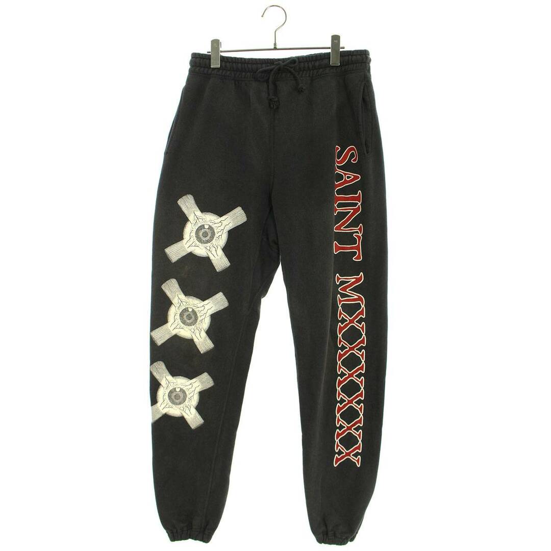 セントマイケル SAINT MICHAEL 23SS SWEAT PANTS EYEBALL SM-S23-0000