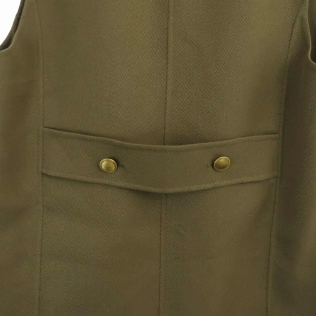 ANAYI - アナイ 21AW カルゼリバーボタンレスジレ ベスト ロング 38 の