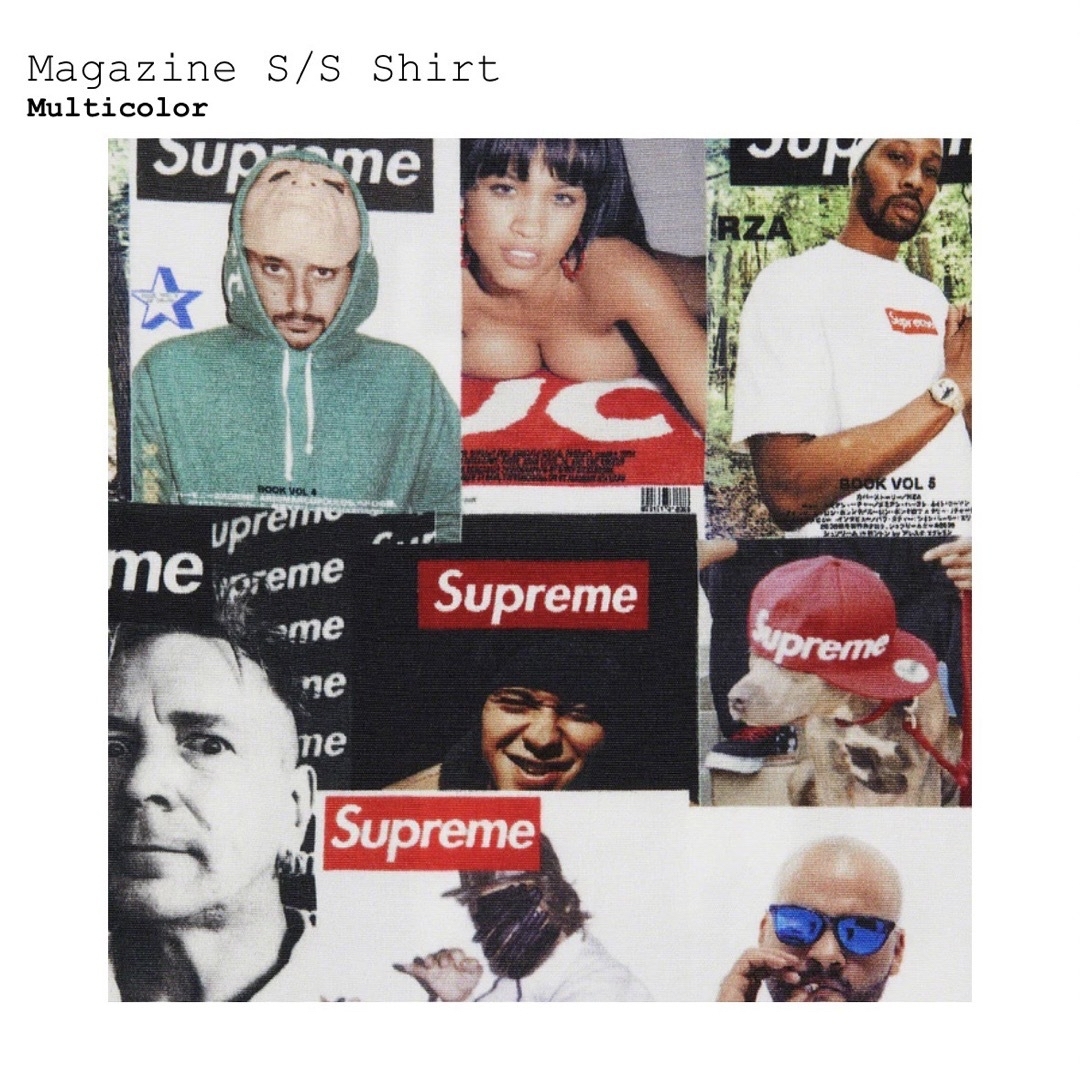 Supreme(シュプリーム)のSupreme Magazine Shirt Multi マガジンシャツ M メンズのトップス(シャツ)の商品写真