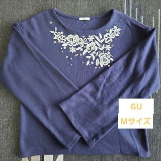 GU　花柄トップス(その他)