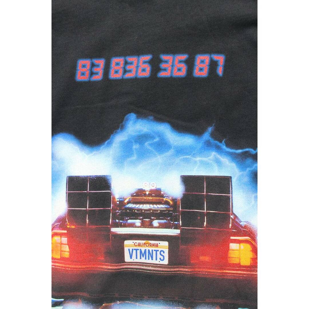 新品未使用品 VTMNTS ブイティーエムエヌティーエス パーカー フーディー BACK TO THE FUTURE JERSEY HOOD VL12TR400B  56573