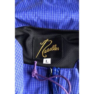 Needles - needles beams 別注 ナイロンリップストップ ベスト 青