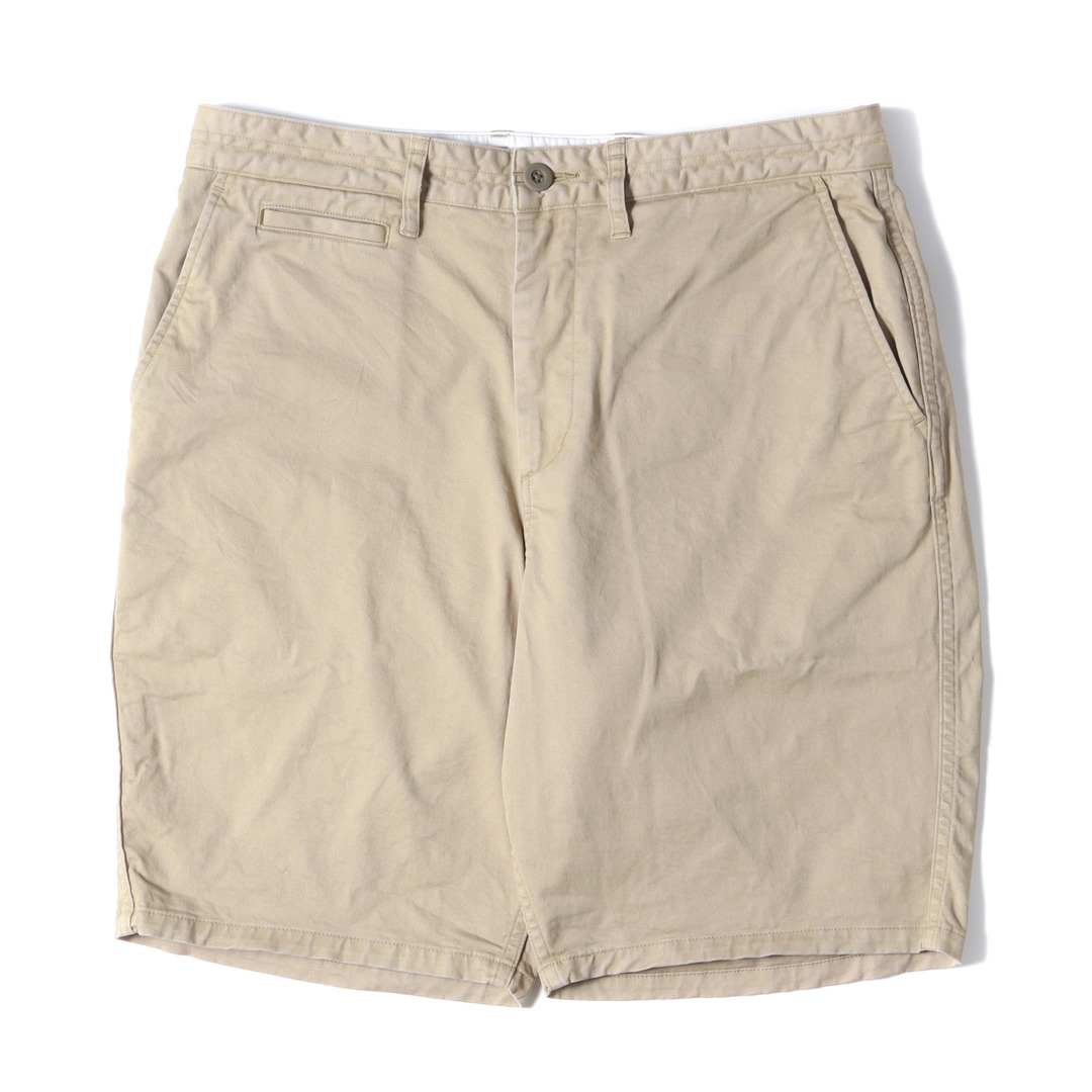 nonnative(ノンネイティブ)のNONNATIVE ノンネイティブ パンツ サイズ:2 21SA ストレッチ ツイル チノ ショーツ DWELLER CHINO SHORTS USUAL FIT C/P TWILL STRETCH VW / NN-P3904 ベージュ ボトムス ショートパンツ 【メンズ】【中古】【美品】 メンズのパンツ(ショートパンツ)の商品写真