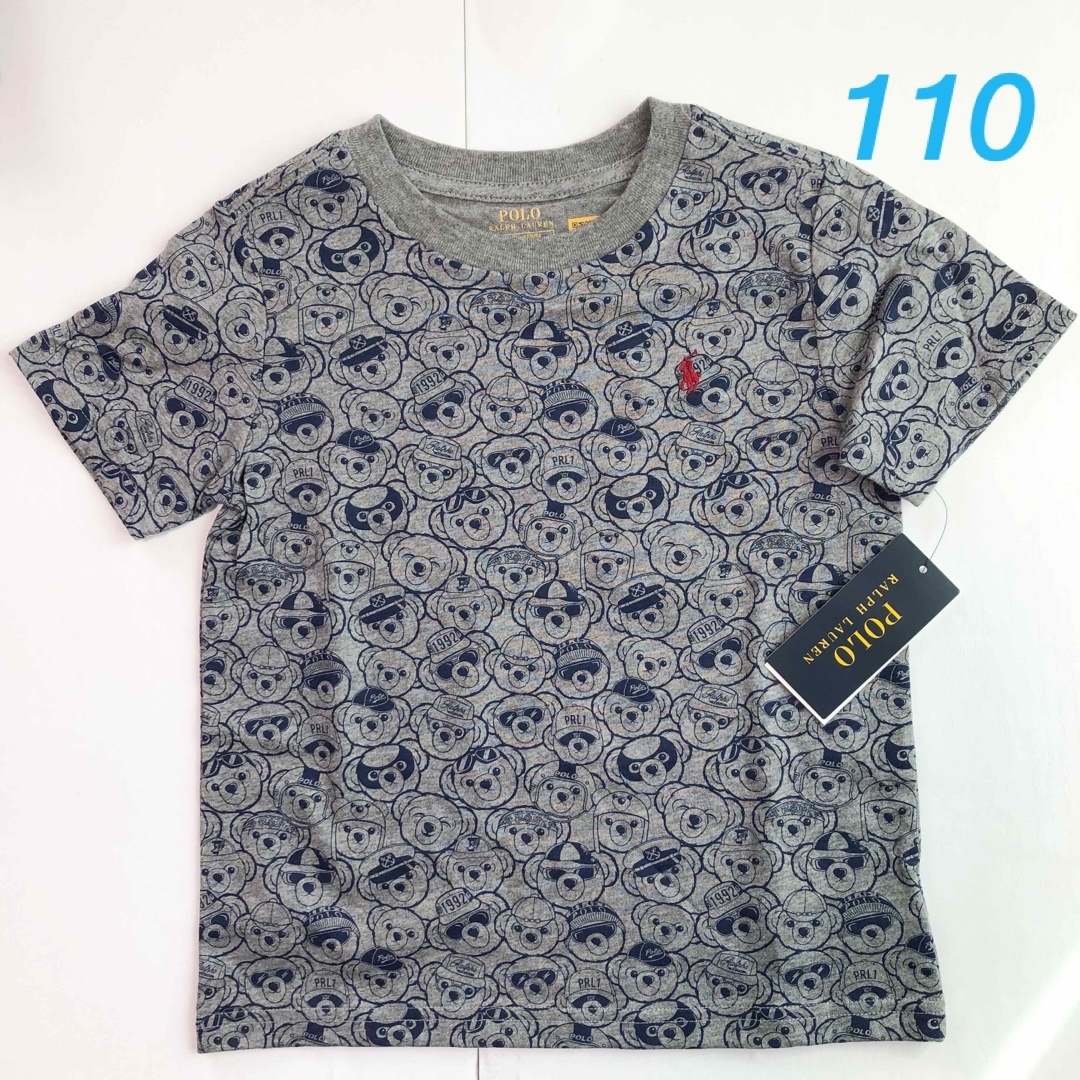 POLO RALPH LAUREN(ポロラルフローレン)の新作◇ラルフローレン ポロベアコットンジャージーTシャツ 4T/110 キッズ/ベビー/マタニティのキッズ服男の子用(90cm~)(Tシャツ/カットソー)の商品写真