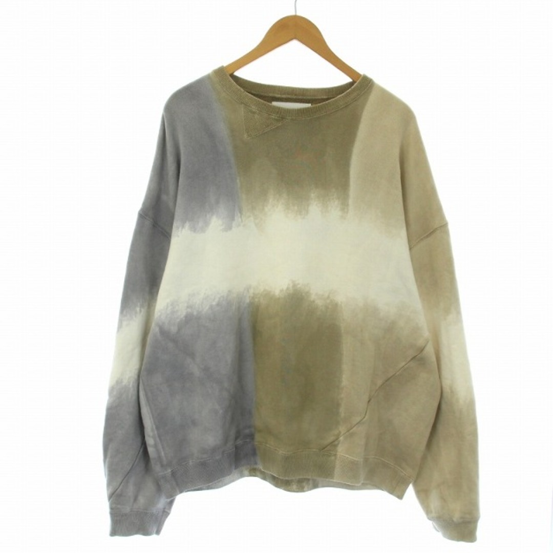 NOMA t.d. Twist 3dye Sweat-Nature トレーナー