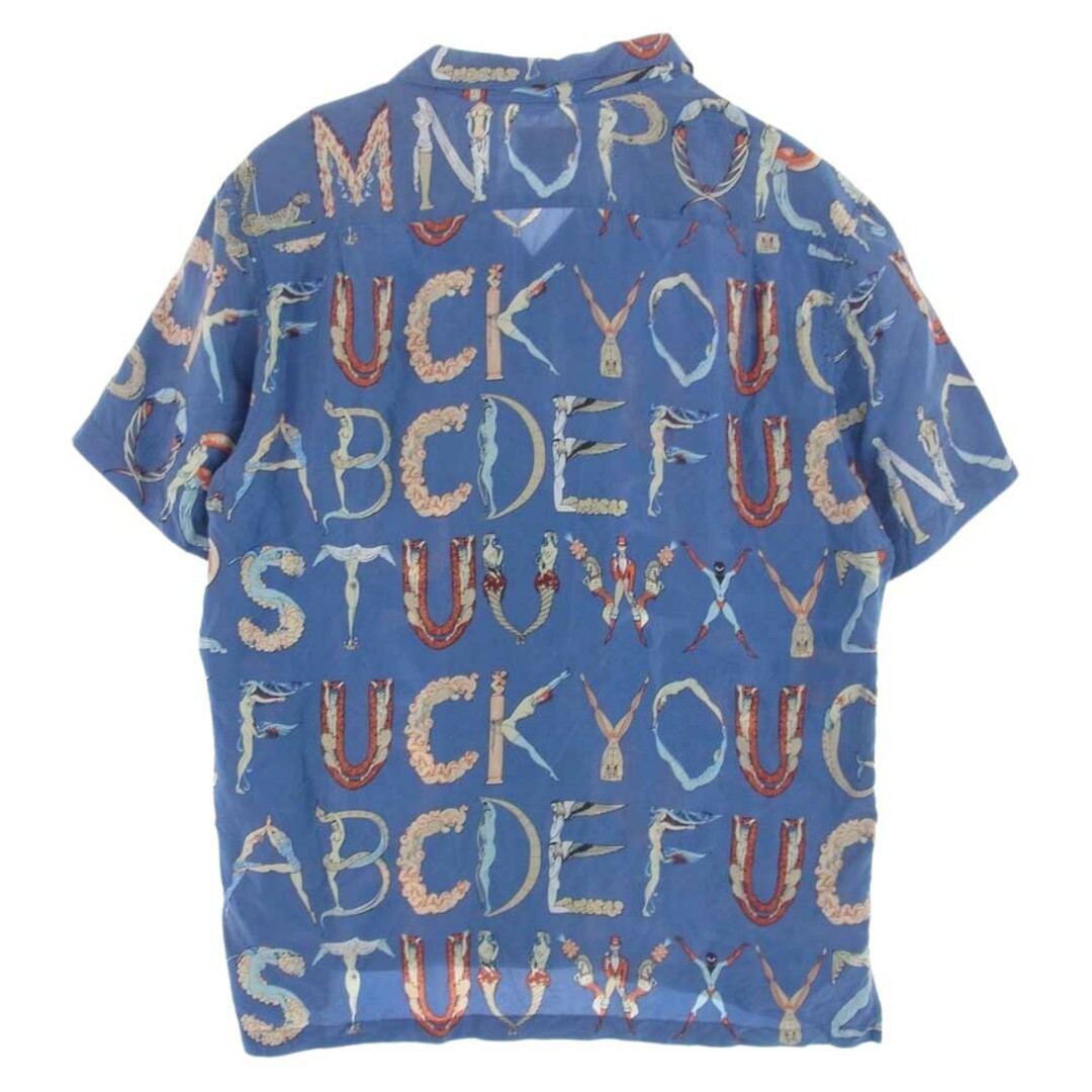 supreme Alphabet Silk Shirt アルファベットシャツXL