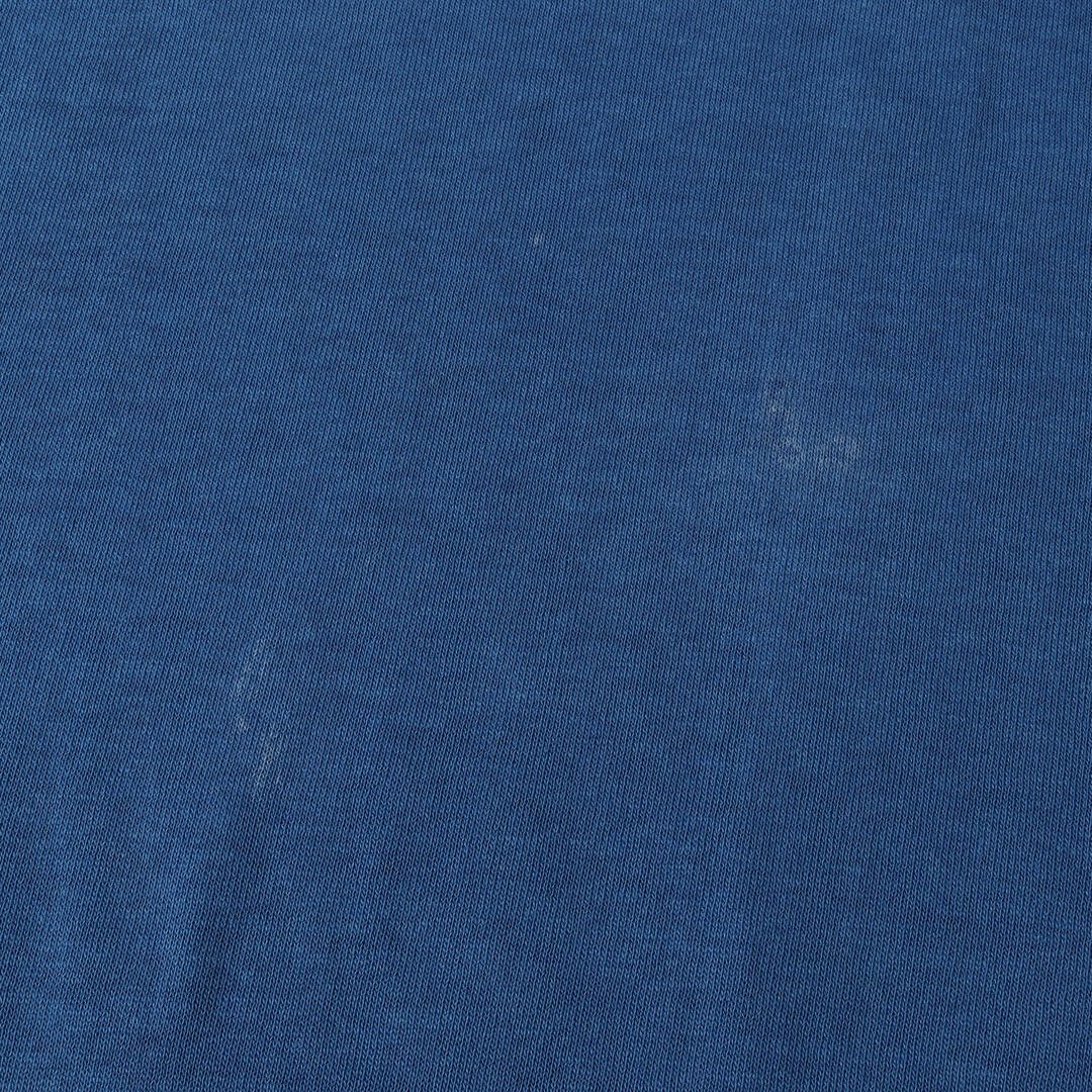 NIKE vintage ナイキ ヴィンテージ 70s オレンジタグ ロゴ プリント クルーネック Tシャツ USA製 ブルー M トップス カットソー 半袖 アメカジ カジュアル  【メンズ】