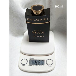 ブルガリ(BVLGARI)のブルガリマンインブラックオードパルファン100ml(香水(男性用))