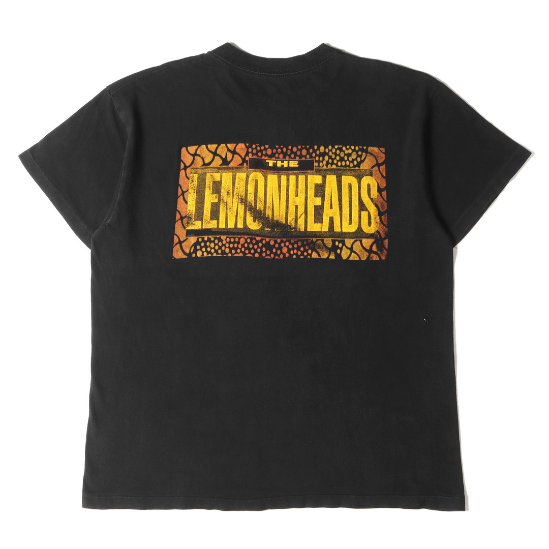 Vintage Rock Item ヴィンテージロックアイテム 90s The Lemonheads クルーネック Tシャツ ブラック 黒 詳細参照(L-XL位) レモンヘッズ トップス カットソー 半袖 バンド  【メンズ】