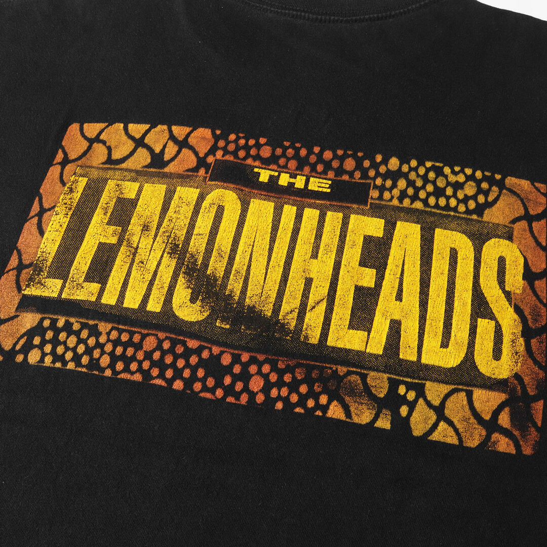 Vintage Rock Item ヴィンテージロックアイテム 90s The Lemonheads クルーネック Tシャツ ブラック 黒 詳細参照(L-XL位) レモンヘッズ トップス カットソー 半袖 バンド  【メンズ】