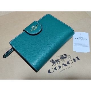 コーチ(COACH) 財布(レディース)(グリーン・カーキ/緑色系)の通販