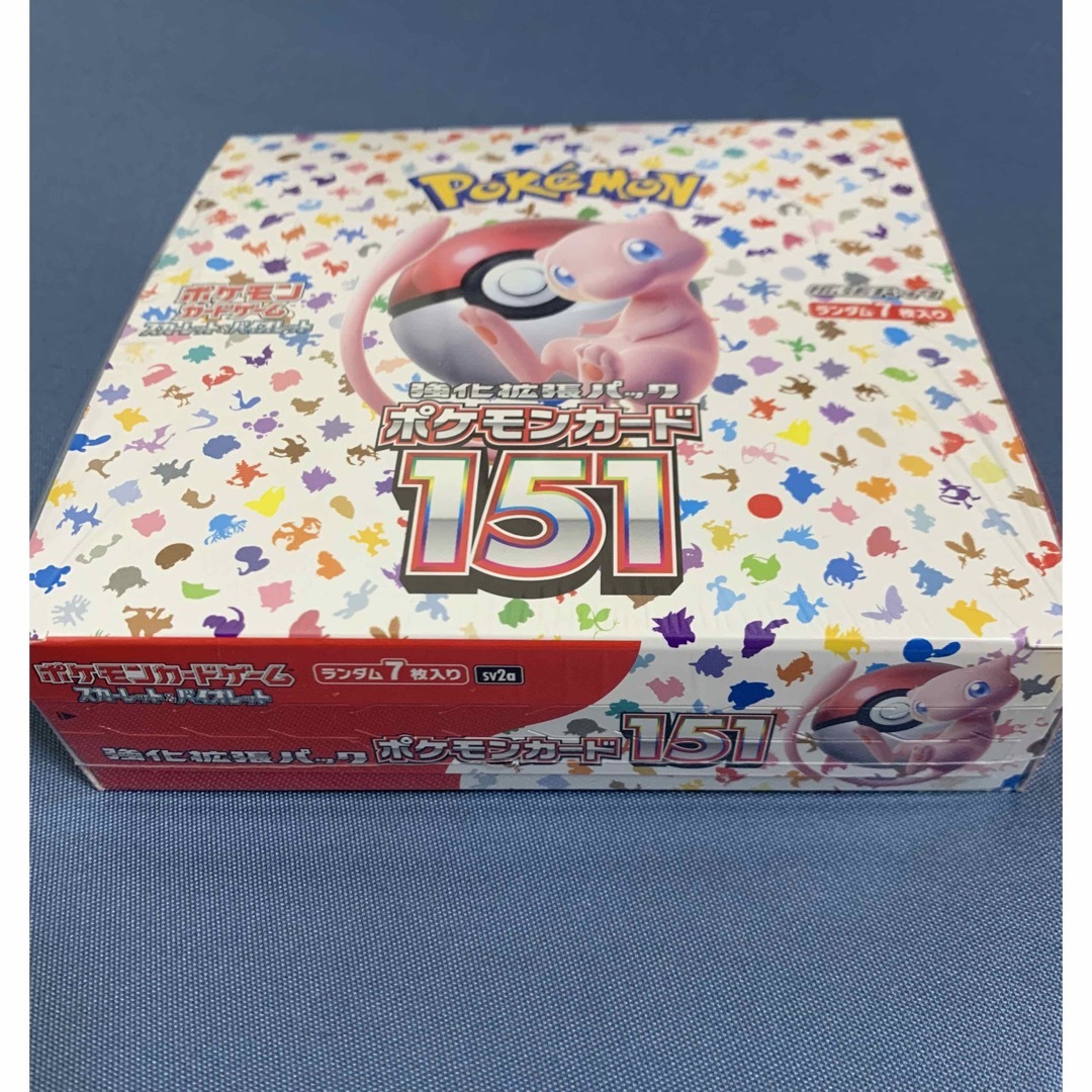 ポケモンカード151 新品未開封1BOXシュリンク付き