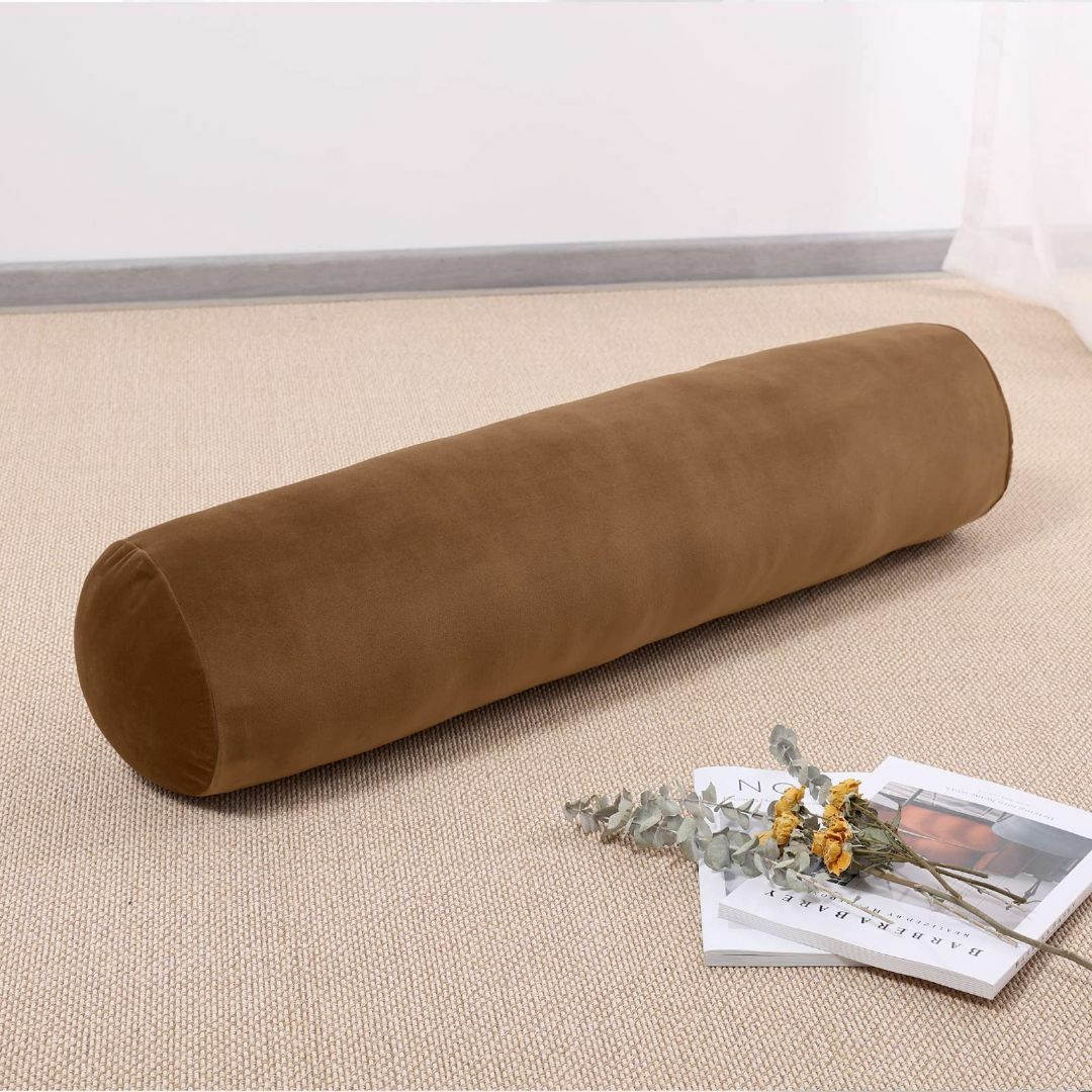 【色: ブラウン】Baibu Home 抱き枕 ロング クッション 抱きまくら