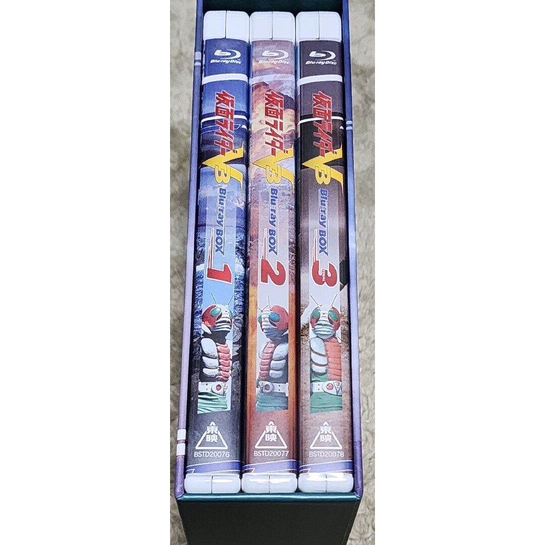 「仮面ライダーV3　Blu-ray-BOX  全3巻セット」 限定BOX付き