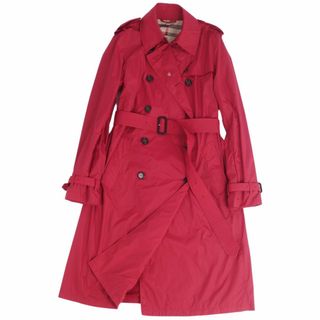 バーバリー(BURBERRY) トレンチコート(レディース)(レッド/赤色系)の バーバリー(BURBERRY) トレンチコート(レディース)(レッド/赤色系)の