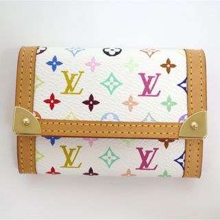 ルイヴィトン(LOUIS VUITTON)の【LOUIS VUITTON】ルイヴィトン ポルトモネ・プラ 二つ折り財布 モノグラム・マルチカラー ブロン M92657 MI1014/hm09108tg(財布)