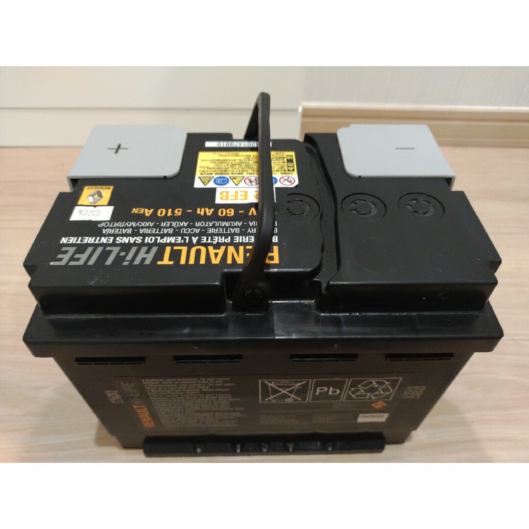 Starterbatterie Renault Start-Stop EFB 12V 60Ah 510A(EN) R+ - 8201479819  Renault -  Shop