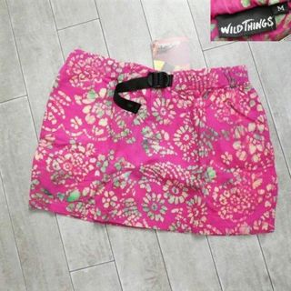 ワイルドシングス(WILDTHINGS)のWILD THINGS BATIK染め スカート M 未使用 Pink(その他)