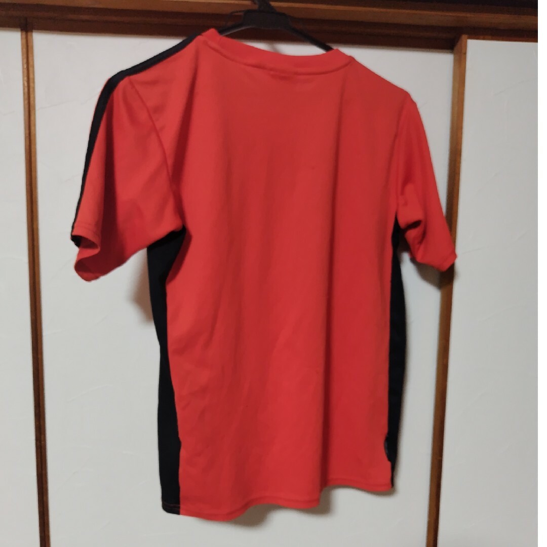 adidas(アディダス)の【adidas】　半袖　赤　160 キッズ/ベビー/マタニティのキッズ服男の子用(90cm~)(Tシャツ/カットソー)の商品写真