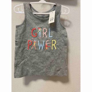 ベビーギャップ(babyGAP)の新品　gap 女の子柄　タンクトップ　95cm(Tシャツ/カットソー)