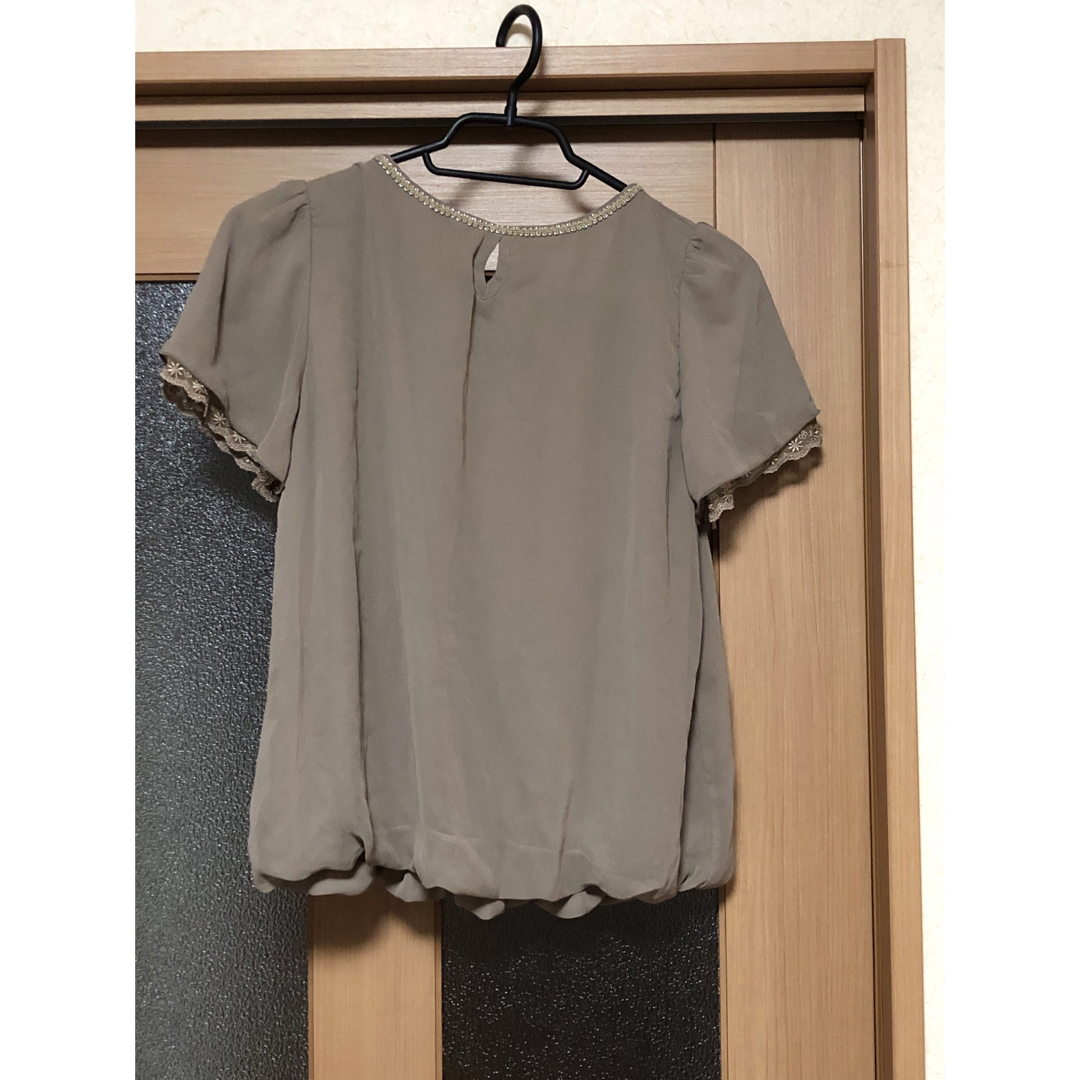 レディース　半袖　シフォン レディースのトップス(シャツ/ブラウス(半袖/袖なし))の商品写真