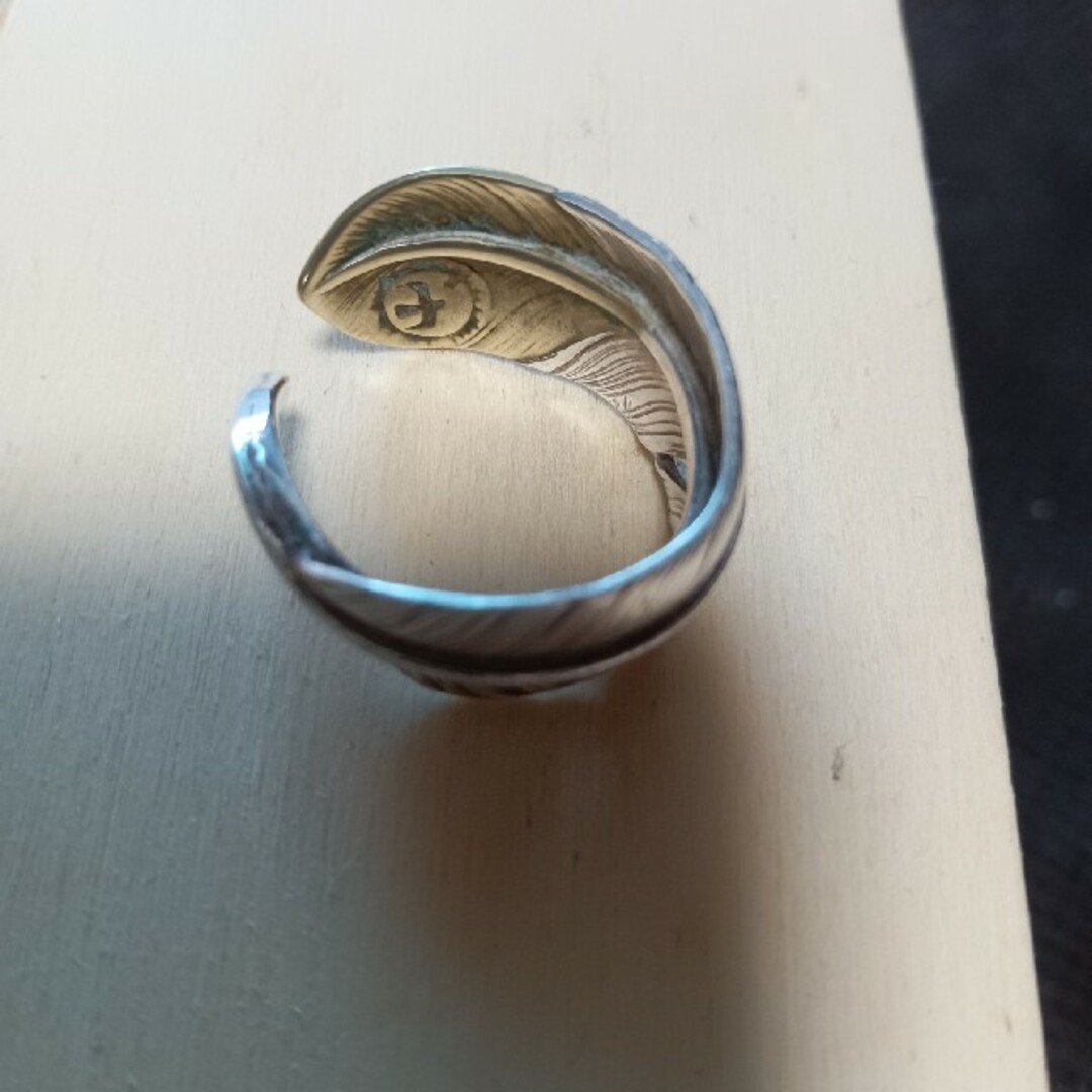 先金フェザーリング‼️ メンズのアクセサリー(リング(指輪))の商品写真
