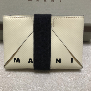 マルニ(Marni)のマルニ　PVC カードケース　バイカラー(名刺入れ/定期入れ)